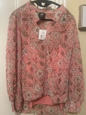 NWT BOBEAU Blouse in XL
